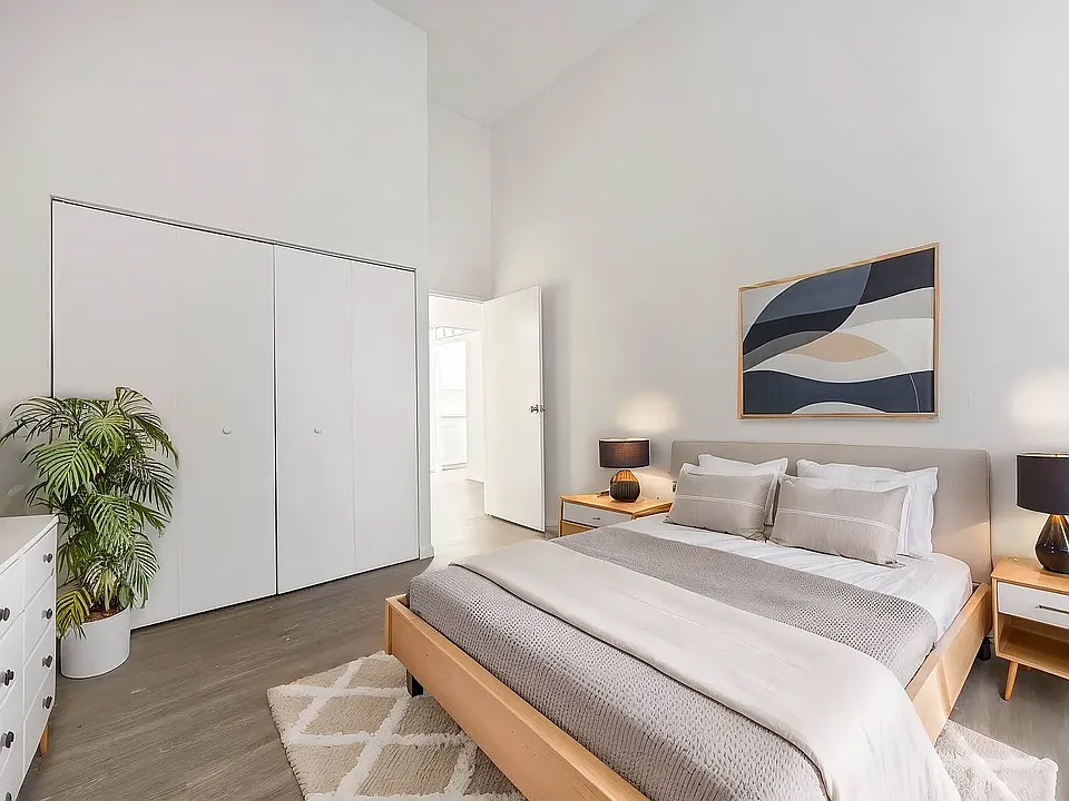 Beautifully designed bedroom with generous space, refined finishes, and a relaxing ambiance.