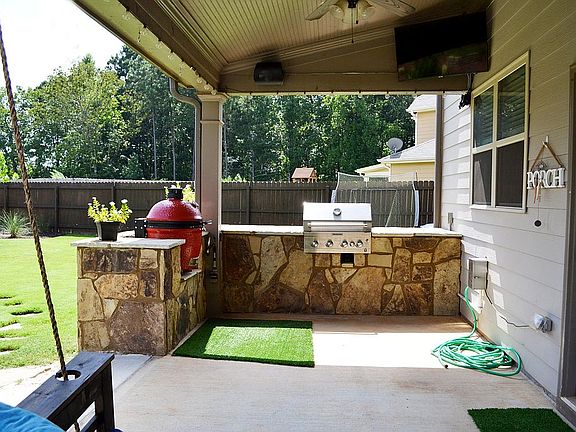 Gas stainless steel grill