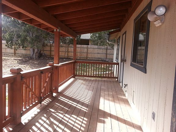 Deck out back