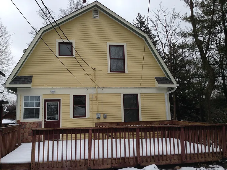 Extra Large Deck and Rear of House