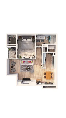 Floor plan A1B