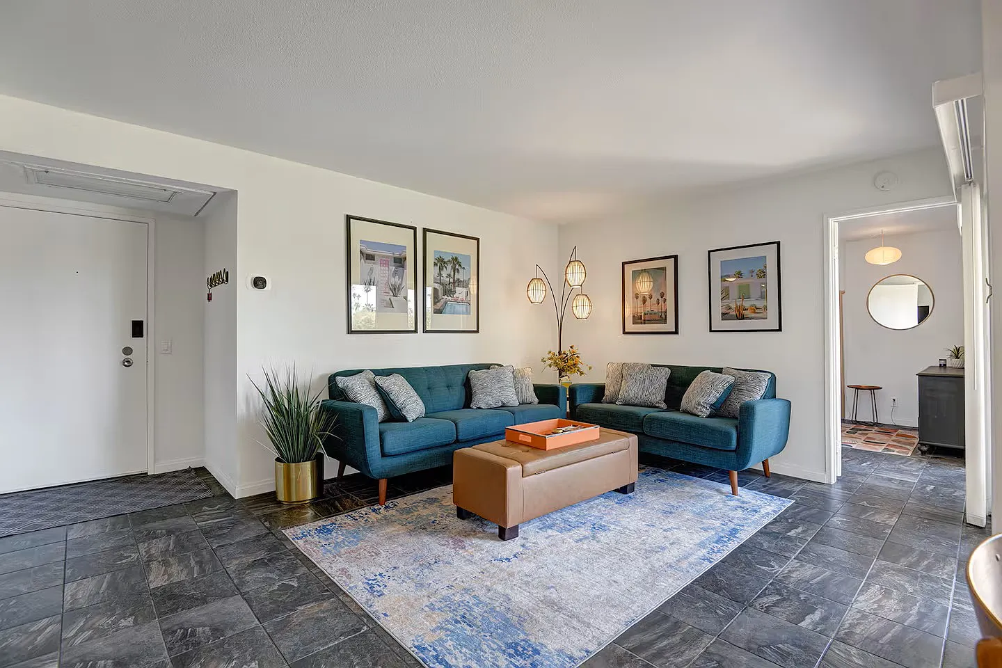 2BR/2BA Palm Springs w/ Workspace — Photo 3