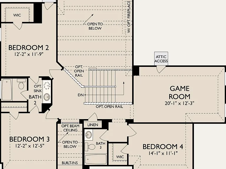 Plan Second Floor