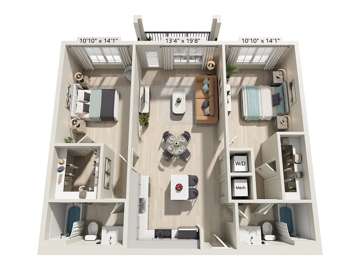 Floor plan B2