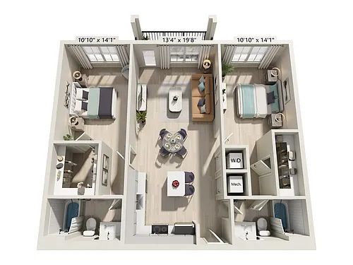 Floor plan B2