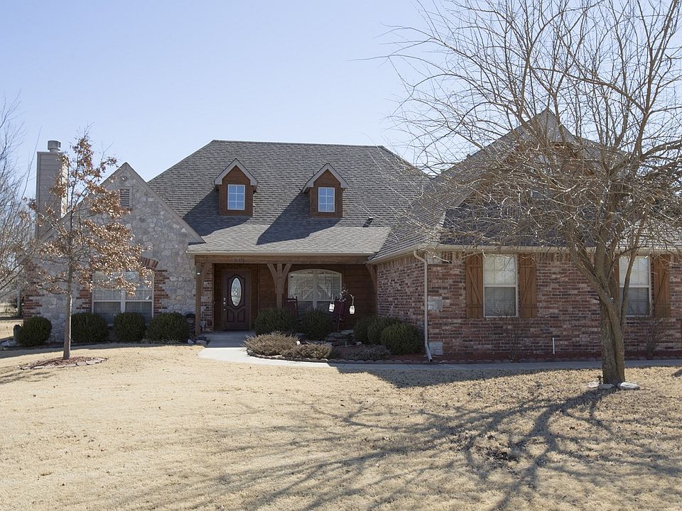 Full brick, stone and cedar accents