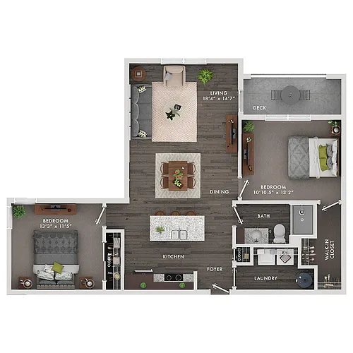 Floor plan Huron