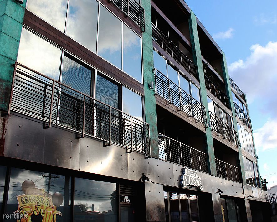 Left side of building