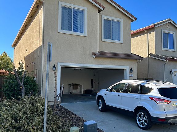 Double garage with electric opener