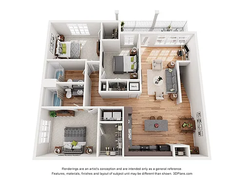 Floor plan Rockwell