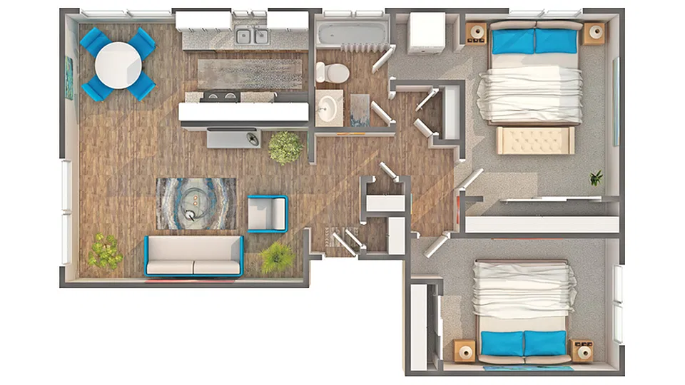 Floor plan River