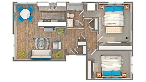 Floor plan River