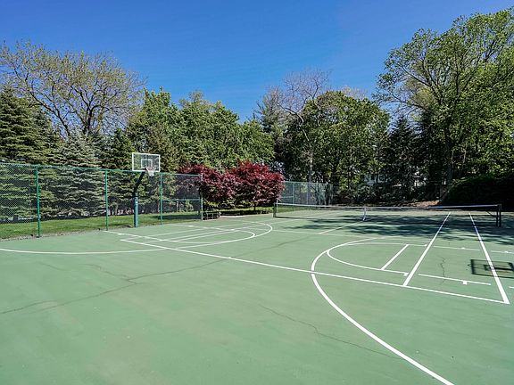 Tennis Court with Full Court Basketball