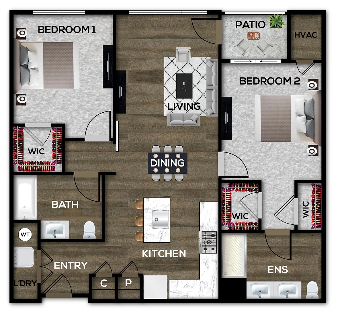 Floor plan Cove I