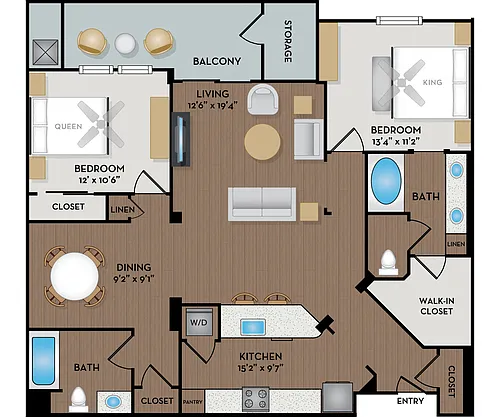 Floor plan Tramonto