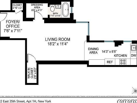 5th image of 222 E 35th St APT 1H
