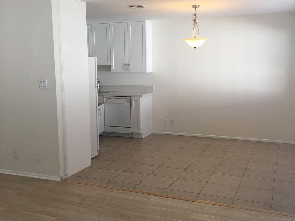 Dining area and living room