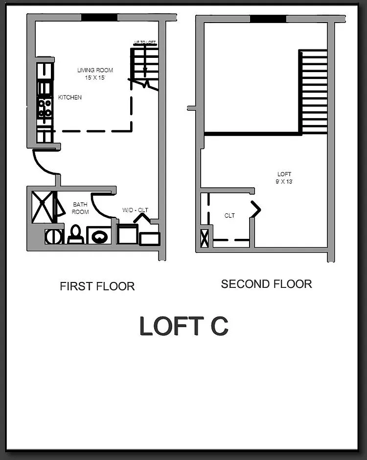 Floor plan Loft C