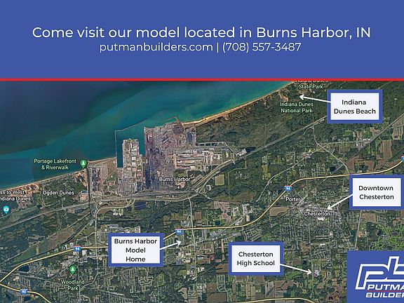 Map of Burns Harbor
