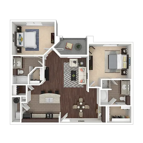 Floor plan B2 - Classic