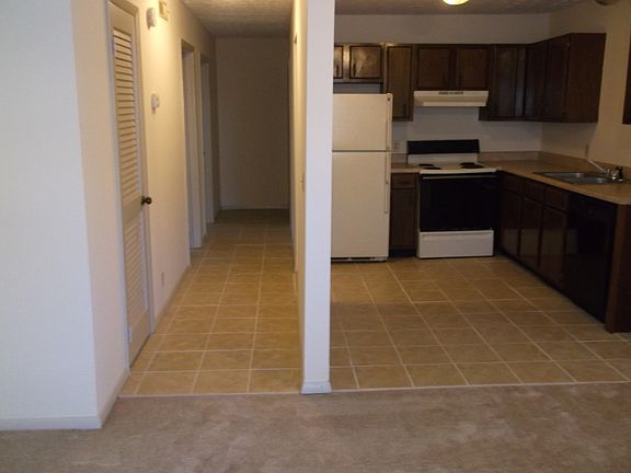 Tile kitchen and hallway