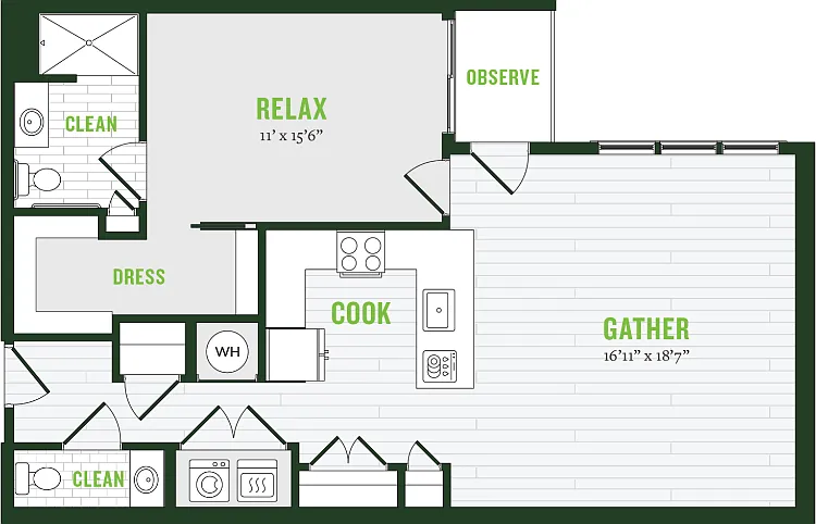 A6 Floorplan Diagram