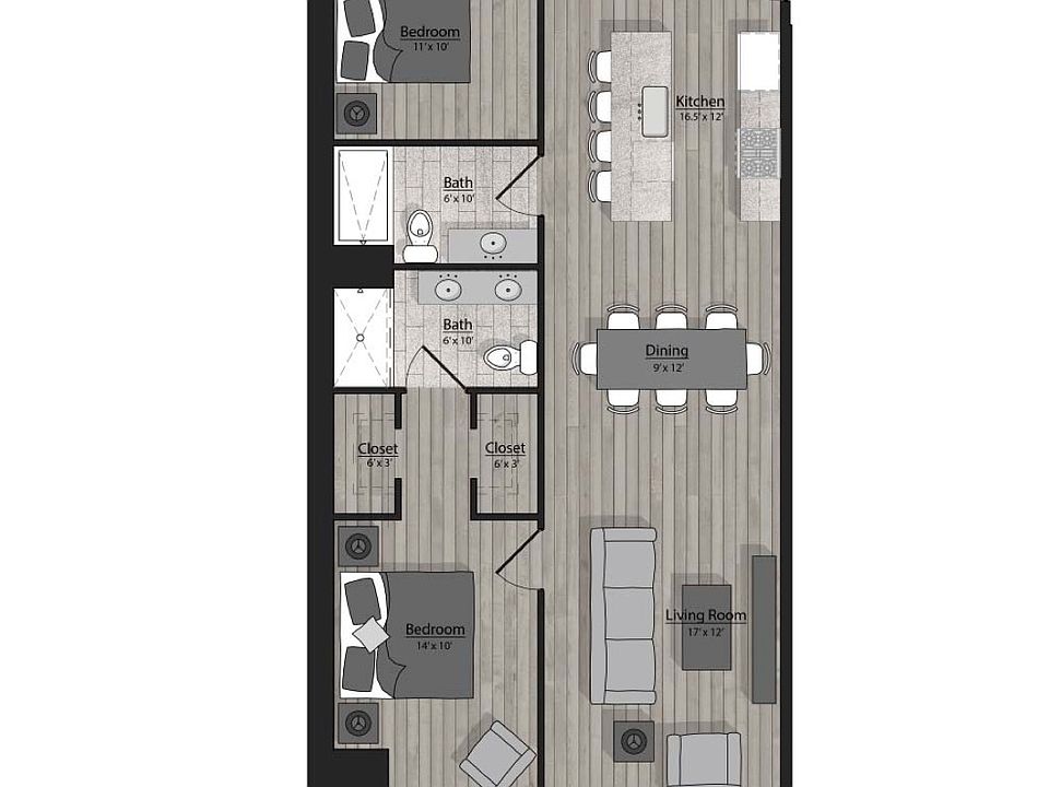 1st image of 102 N Broadway APT 201