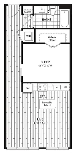 Floor plan Lofts-A02
