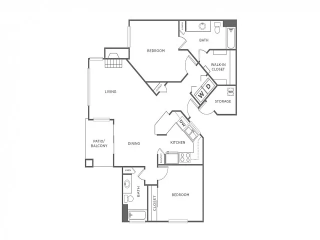 Floor plan 2C - Classic