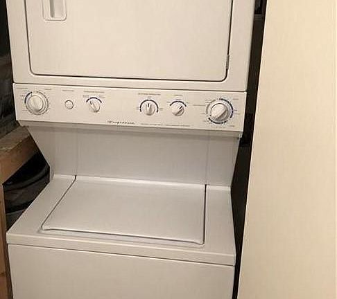 Washer and dryer in unit