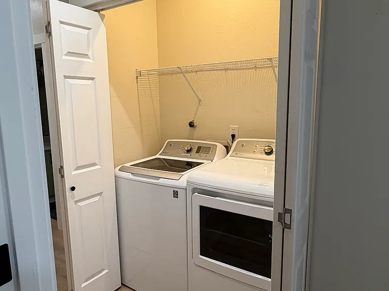 Downstairs laundry