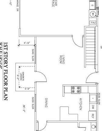 Floor Plan - 1st Story