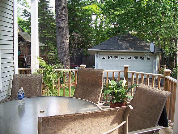 Looking north on the Porch