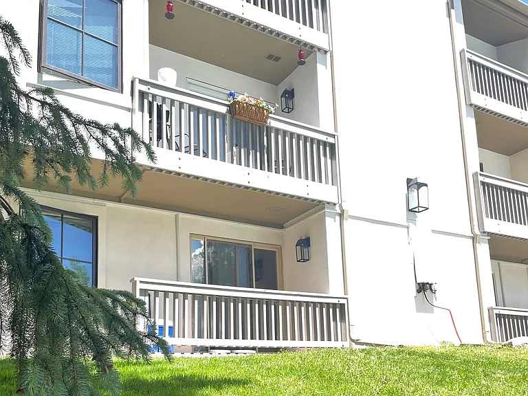 View of 2nd floor balcony at entry