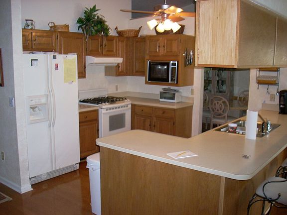View of Kitchen From Family Room