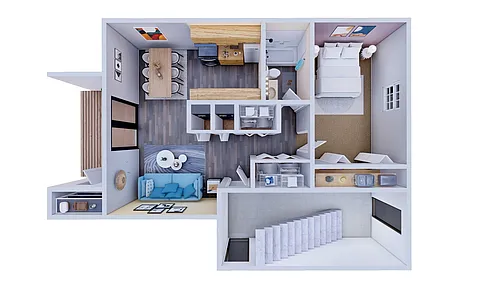 Floor plan TT - 1B | Phase 2