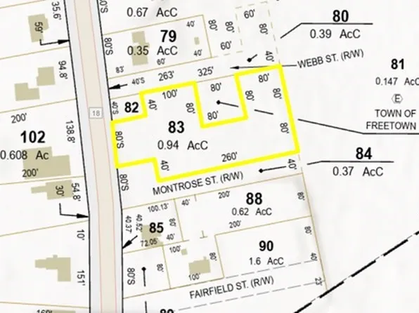 0 County Rd Lot 245-83, East Freetown, MA 02717