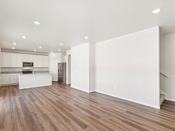The Pagosa floorplan interior image taken at a Meritage Homes community in Johnstown, CO