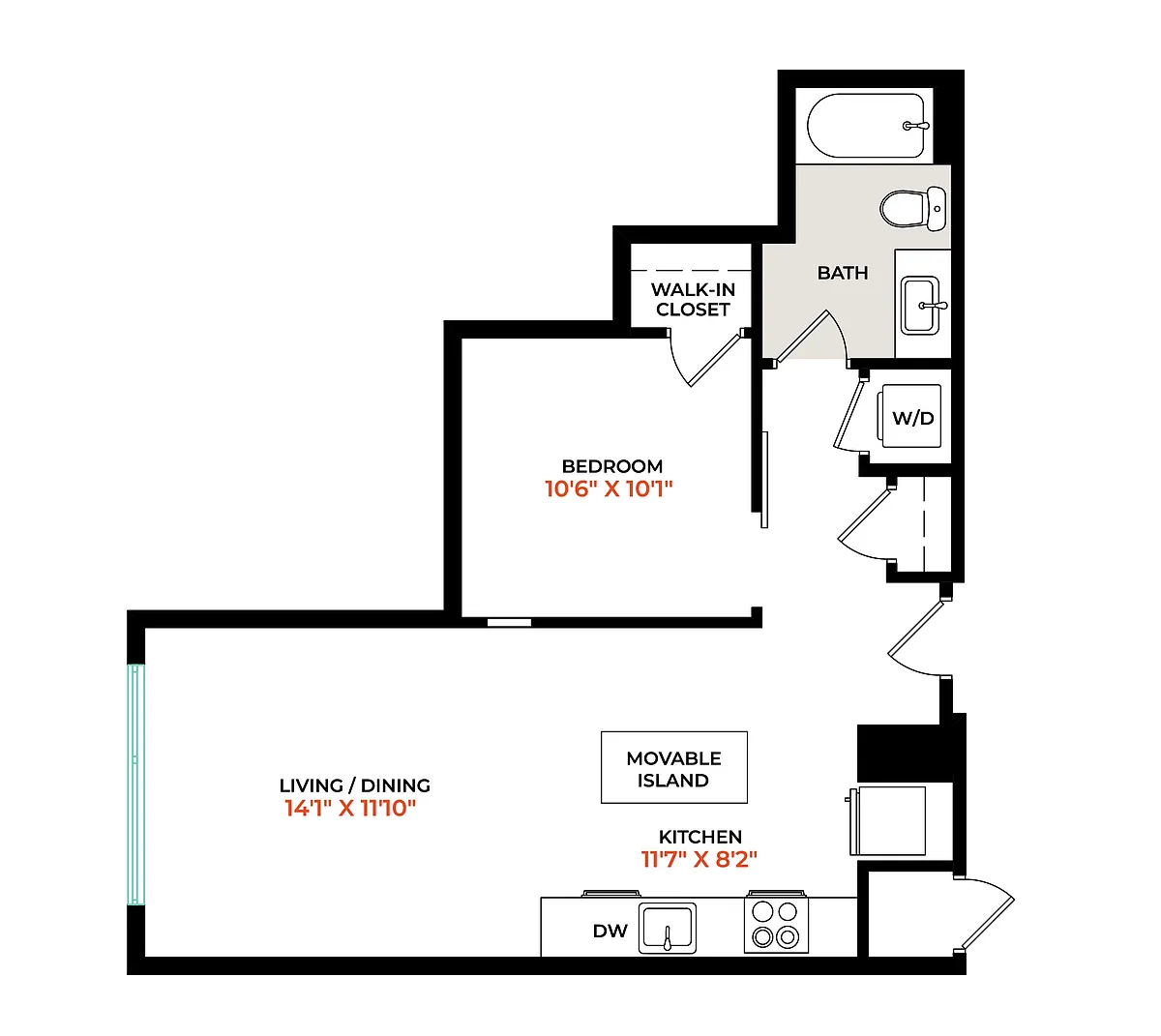 Floor plan A13A