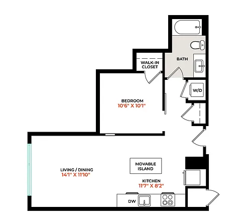 Floor plan A13A