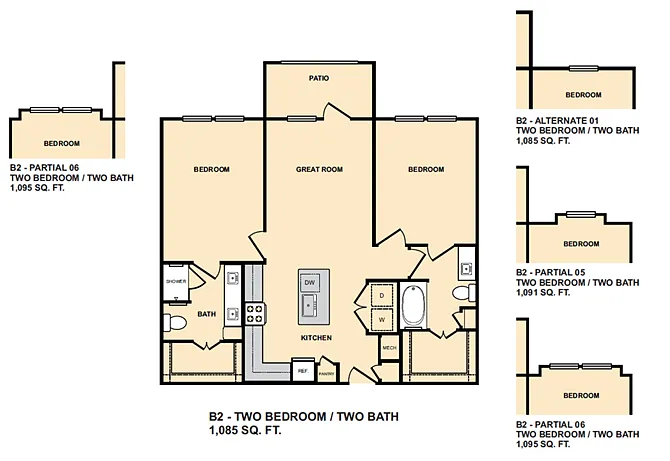 Floor plan B2