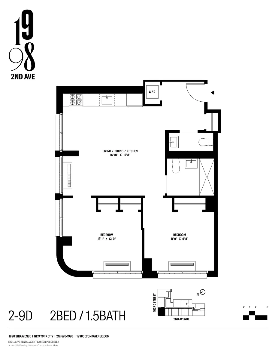 Building Photo - 1998 2nd Ave #6D