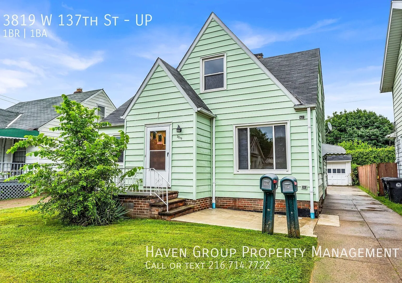 3819 W 137th St | UP, Cleveland, OH 44111 - Spacious 1-bed 1-bath multi-family home! — Photo 2