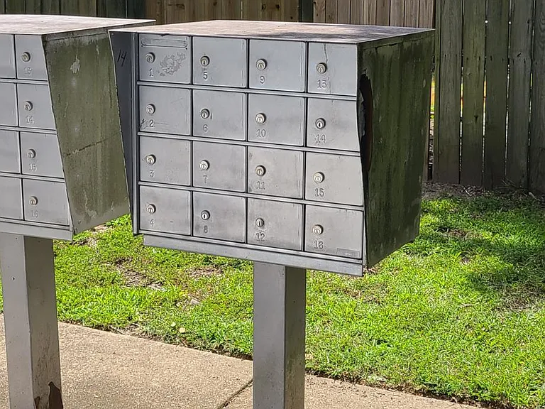 short walk to the mail box (15 steps away)