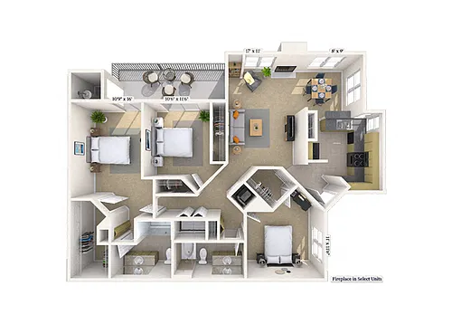 Floor plan 32A