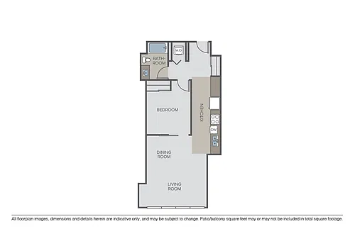Floor plan Plan 1C