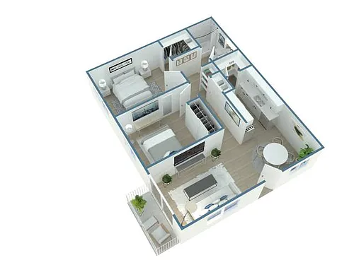 Floor plan Casita