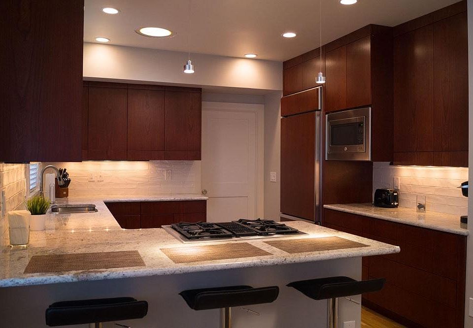 All new cherry kitchen and new appliances