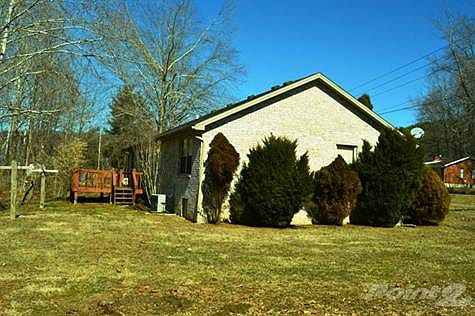 Rear and Side of the Home