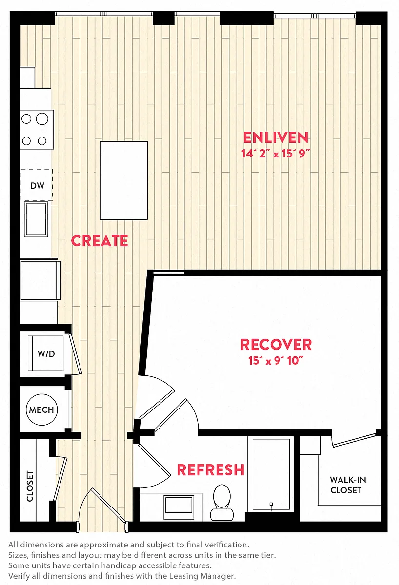 Floor plan A07C
